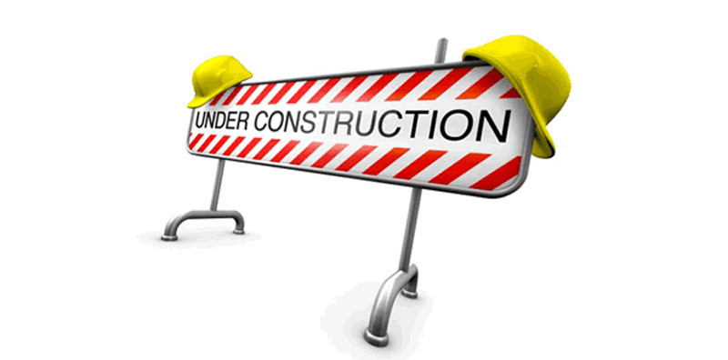 "under construction" sign